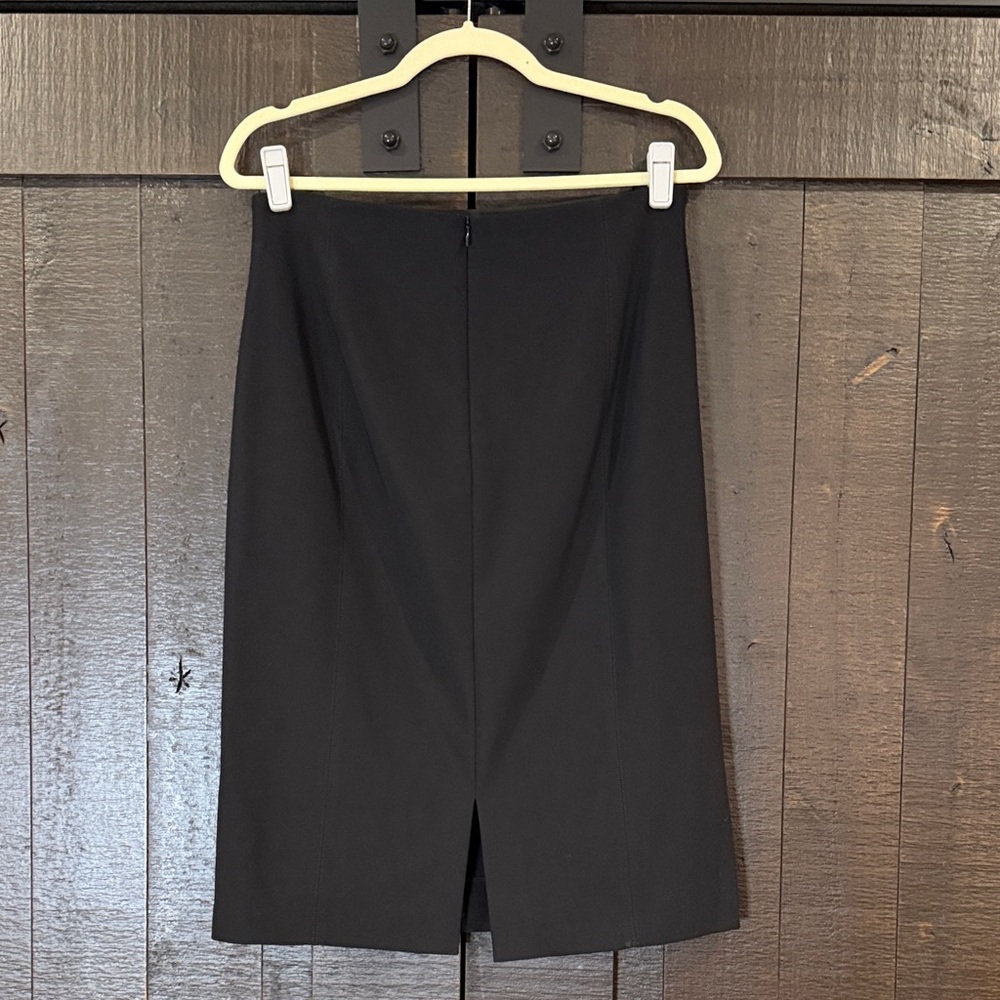 MM Lafleur Elegant Black Pencil Skirt - Picture 4 of 5